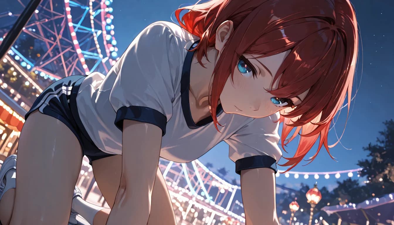 AI-generated anime character