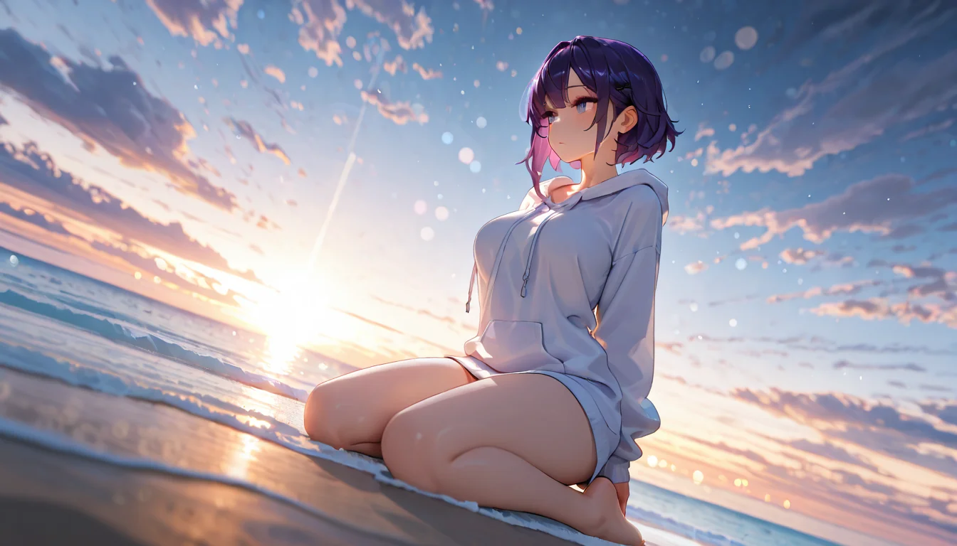 AI-generated anime character