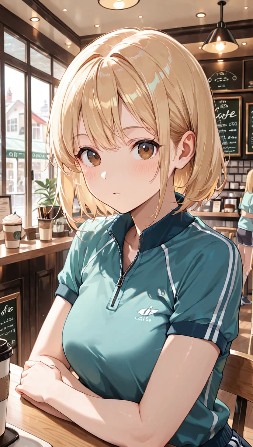 AI-generated anime character