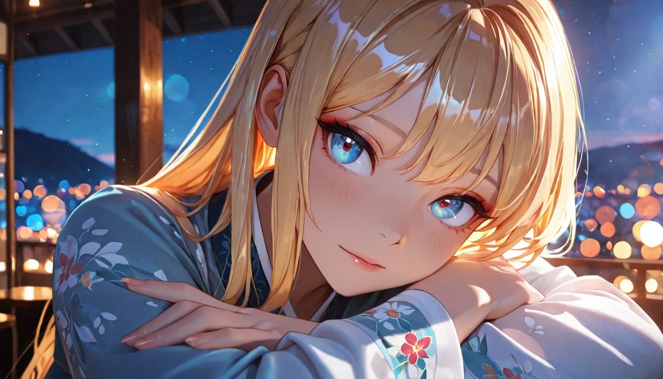 AI-generated anime character