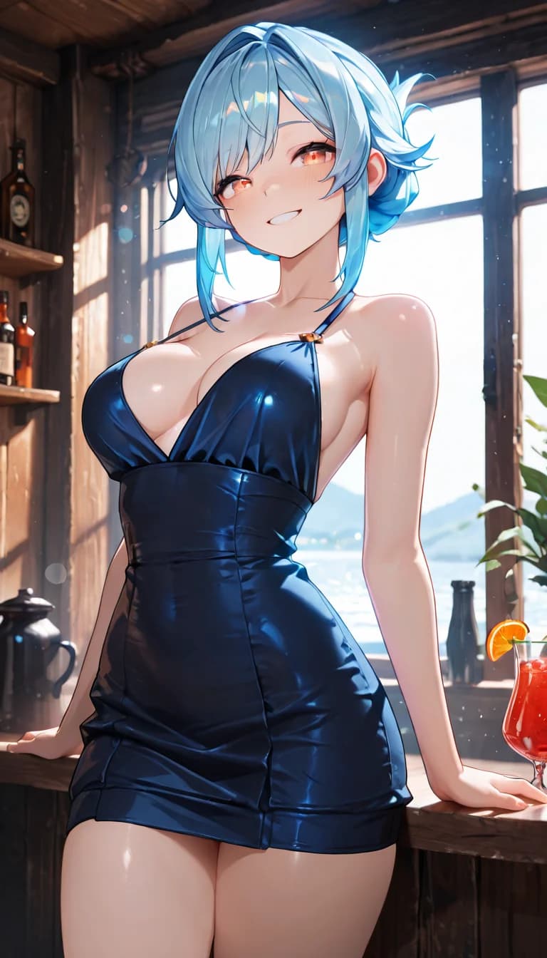 AI-generated anime character