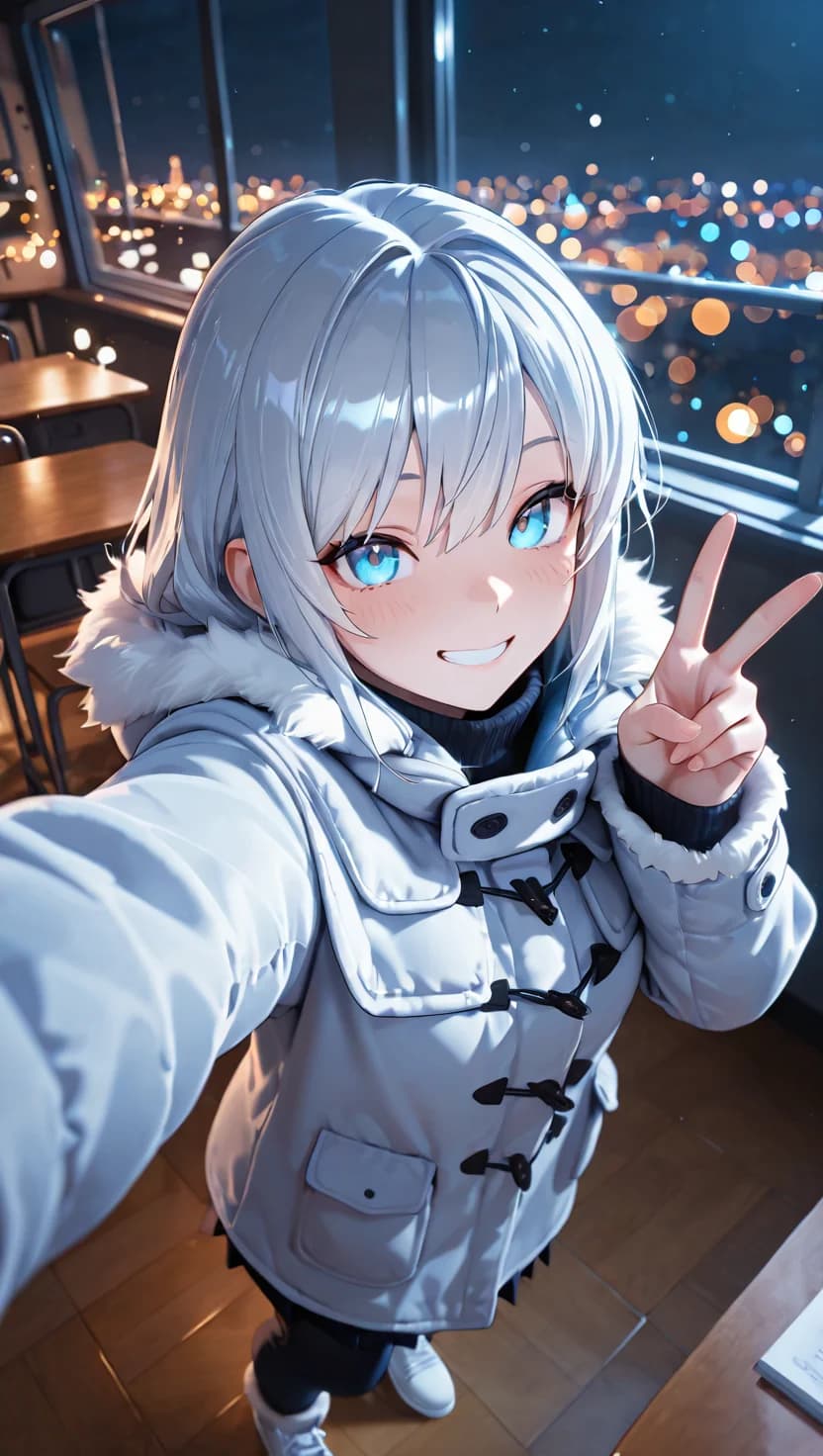 AI-generated anime character