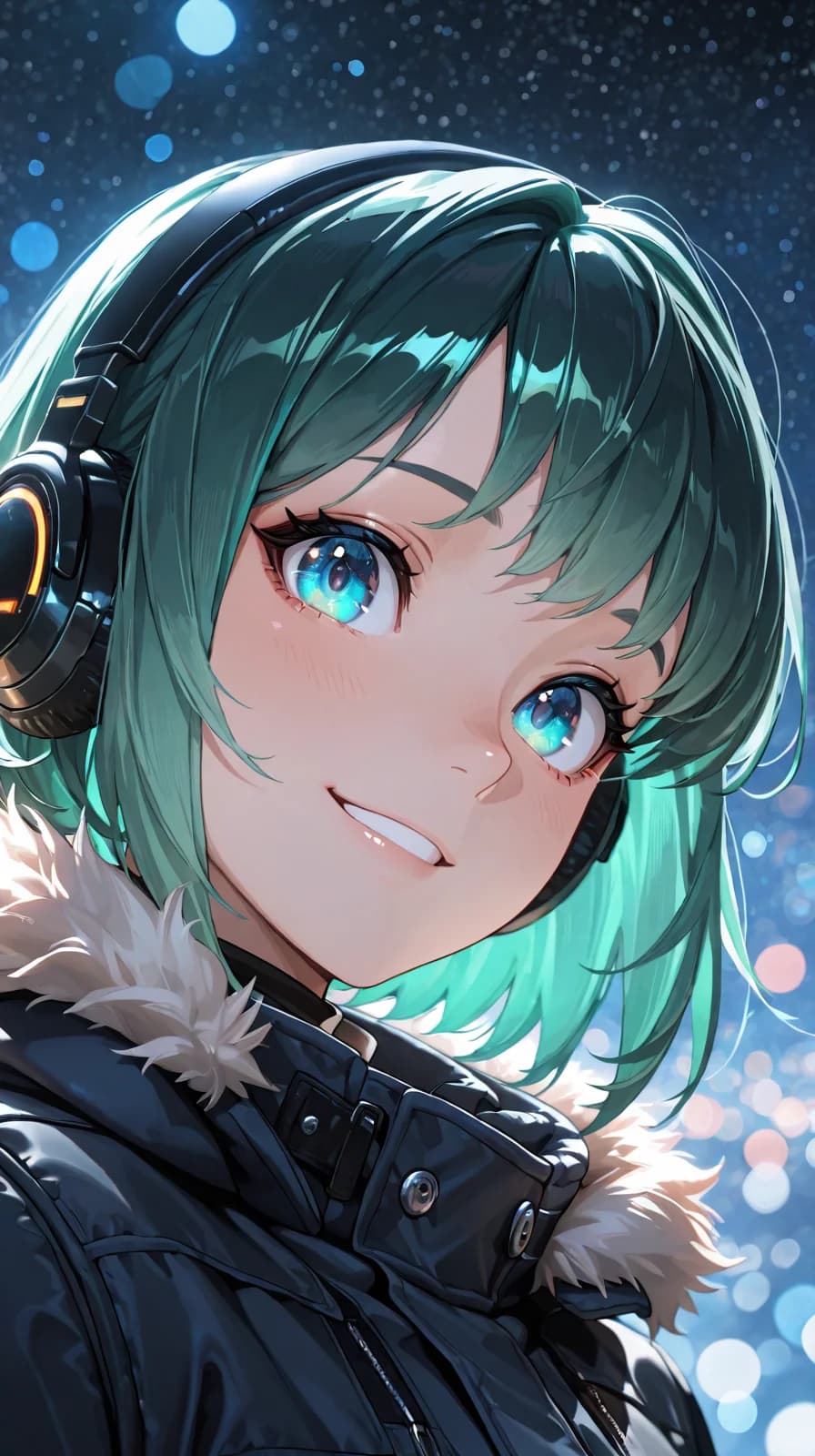 AI-generated anime character