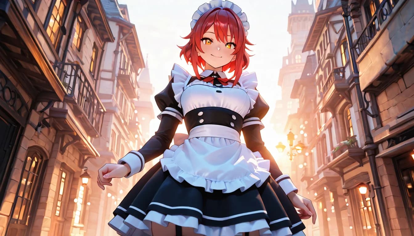 AI-generated anime character