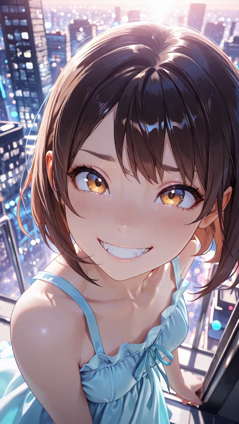 AI-generated anime character