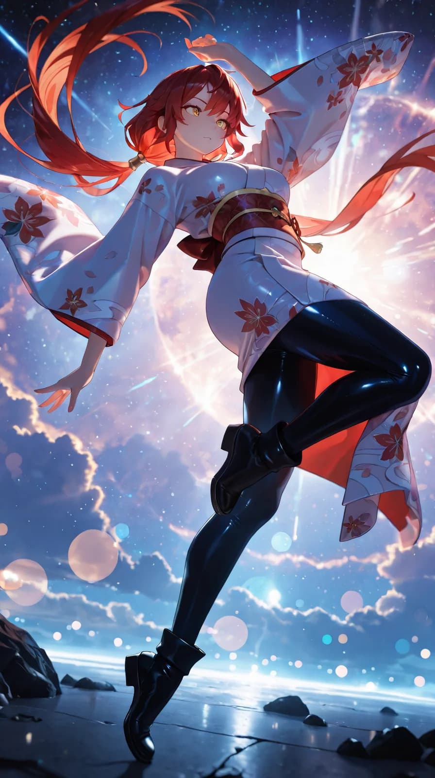 AI-generated anime character