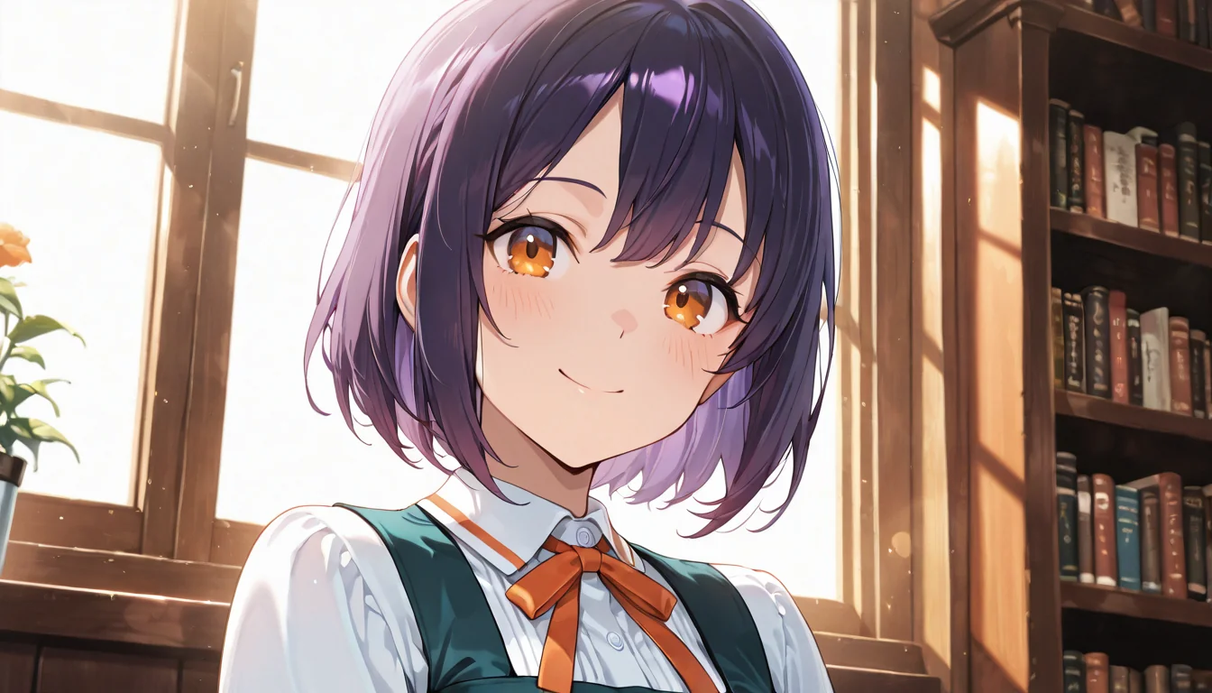 AI-generated anime character